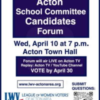 Candidates Forum Poster