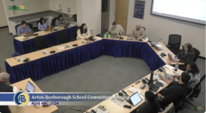 Acton-Boxborough School Committee Meeting