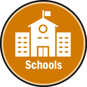 Badge icon representing Schools